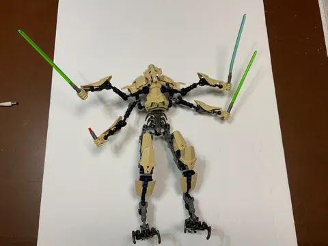 LEGO Star Wars General Grievous 75112 Partial set no manual Used incomplete
