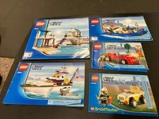 LEGO CITY: Marina (4644) 4642 8402 20002 Manuals Only No Bricks Lot 05