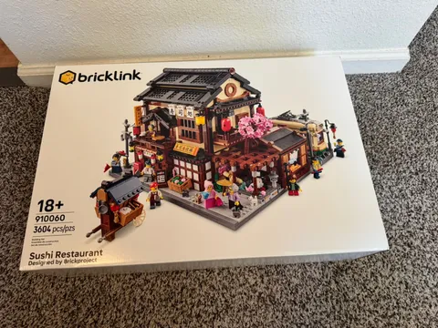 LEGO BrickLink Series 7 Sushi Restaurant 910060 Building Set Limited BRAND NEW