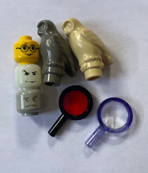 LEGO Harry Potter - Professor Snape, Ghostly, Potter Head, Owls + Manuals Lot