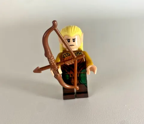 LEGO Legolas Greenleaf lor035 The Hobbit LOTR Minifigure w/ Bow