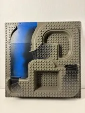Lego Builder Stud Baseplate Vintage!!  #6092 Grey/Blue