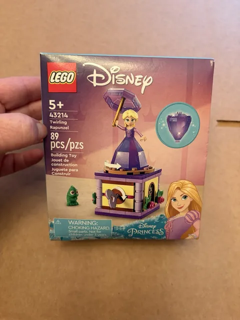 LEGO Disney Princess Twirling Rapunzel 43214 Building Set NEW Sealed Retired NIB