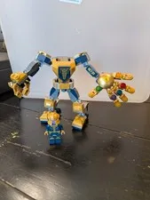 LEGO Super Heroes: Thanos Mech (76141) With Instructions & Minifig