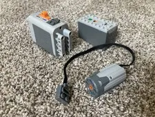  Lego power functions battery box and motor set