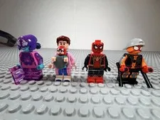 LEGO Marvel Spider-Man Minifigure Lot of 4 - Amazing Condition 