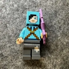 Lego Dragon Slayer Minifigure Minecraft 21151