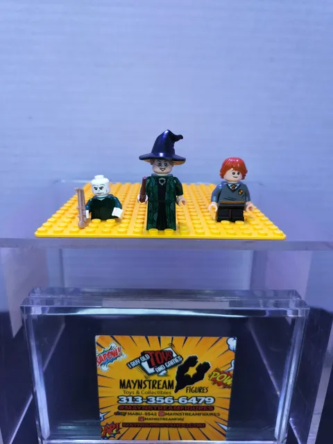 Lego Professor Minerva McGonagall 76426 Harry Potter Minifigure Lot of 3