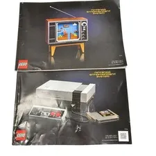 LEGO Nintendo Entertainment System 71374 Instruction Manuals Vol 1 & 2 NES Set