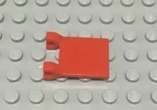 LEGO Solid Red 2x2 Flag, Part 2335