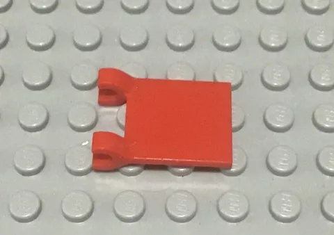 LEGO Solid Red 2x2 Flag, Part 2335