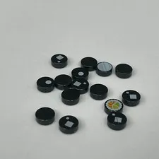 Lego 35381 Black Replacement Parts Pieces Lot of 15