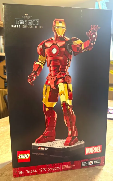 LEGO Marvel: Infinity Saga Iron Man Mark 3 76344 1297pcs 18+
