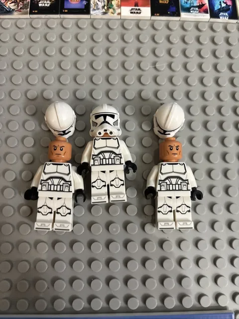 lego star wars clone trooper phase 2 Mini Figure Lot Of 3