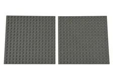 100% Authentic Lego Basic Plate 16x16 Building Blocks Qty 2 No 91405