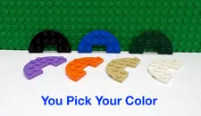 LEGO 3x6 Rounded Curved Plate with Cut Out "You Pick Your Color and Qty" NEW