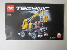 Lego System Building Instructions Technic 42031