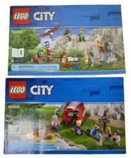 Lego City Lego Manuals Number 60202 Includes Two Books 1 and 2 – No Bricks