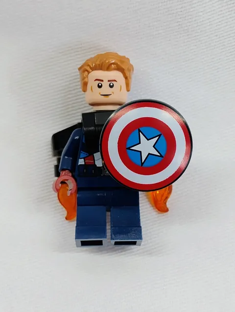 Lego Marvel Avengers Captain America w/Shield Jetpack 2023 Advent Calendar 76267