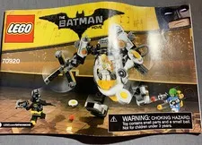 LEGO The Batman Movie 70920 Instructions Only No Bricks