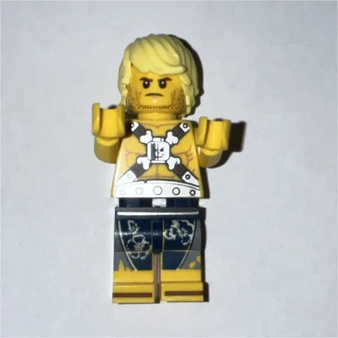 LEGO minifigure Apocalypse Berg Chainsaw Dave new condition From the LEGO movie 