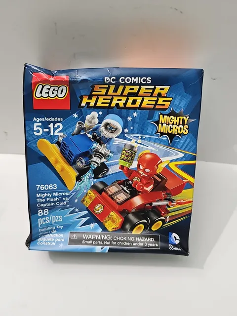 LEGO DC Comics Super Heroes Mighty Micros 76063 The Flash vs Captain Cold New Se
