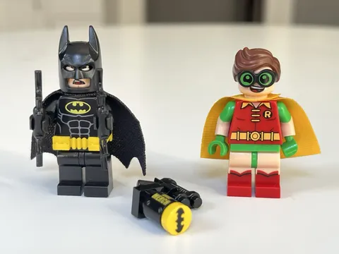 Lego Batman Movie: Batmobile Batman & Robin Minifigure