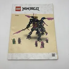 LEGO 71772 Ninjago Crystal King Figure Model with Display Features