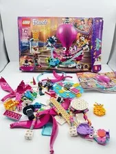LEGO FRIENDS 41373 Funny Octopus Ride w/ Manual and Mini Figures Missing Pieces