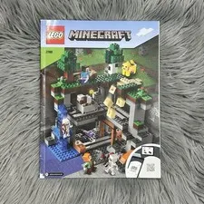 Lego Minecraft 21169 Instruction Manual Book Only *No bricks*
