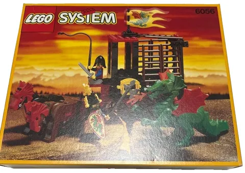 LEGO 6056 Castle Dragon Masters Dragon Wagon 1993 Dragon Masters Sealed Box Set