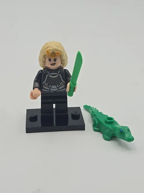 LEGO Marvel Loki Sylvie 71031 Minifigure Authentic Series Alligator Disney+