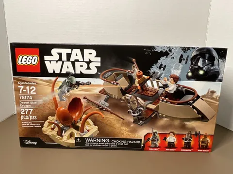 LEGO Star Wars: Desert Skiff Escape (75174) New Factory Sealed Box Retired Set