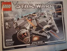 Lego Star Wars Instruction Manual Only 4504 Millennium Falcon GUC No Bricks
