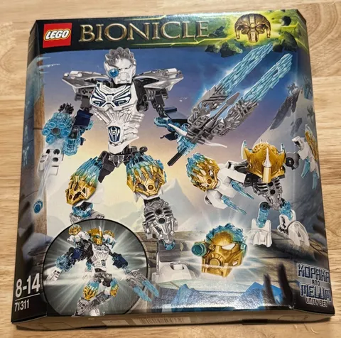 LEGO BIONICLE: Kopaka and Melum Unity Set (71311) 2017 Release New SEALED