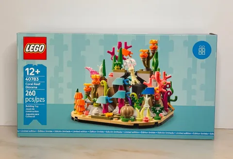 LEGO 40783 Coral Reef Diorama GWP Promotional NEW SEALED 260pcs Glow in the Dark