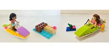 Lego Friends jet ski 41000 Jungle Boat 30115 Pre-Owned Complete w/instructions