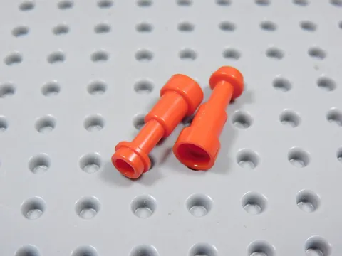 LEGO Lot of 2 Red Telescope Spyglass Accessory Minifig BU