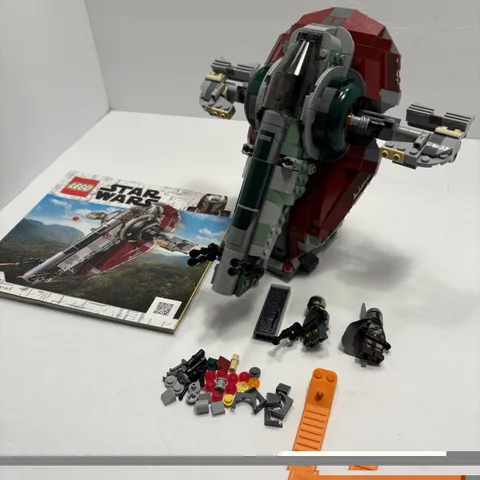 LEGO Star Wars: Boba Fett's Starship (75312) With Mini Figs And Manual