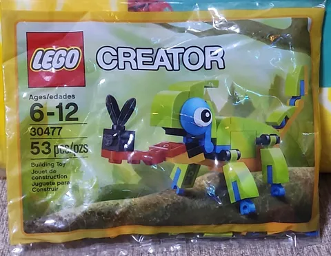 LEGO Creator 30477 Colorful Chameleon Polybag 53 Pieces NEW SEALED