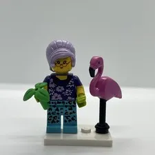 LEGO CMF Series 19 - Gardener (col353) Retired Minifigure with accessories