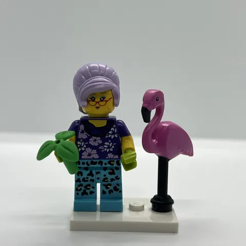 LEGO CMF Series 19 - Gardener (col353) Retired Minifigure with accessories