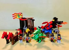 LEGO Minifigure Lot Set 6043 Dragon Defender 6056 Dragon Wagon Castle Knight