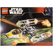 LEGO 7658 Star Wars Y-Wing Fighter  Incomplete Set