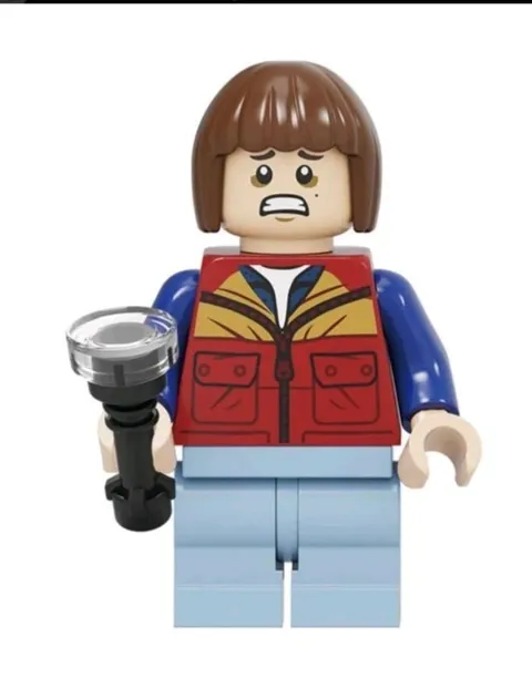 Custom Lego Stranger Things will Byers with black stand 
