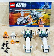 7913 -Clone Trooper Battle Pack - LEGO Star Wars- 98% Complete - 2 Speedsters