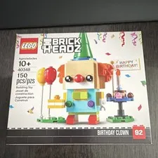 LEGO BrickHeadz Birthday Clown 40348 150pcs 10+ Limited Edition