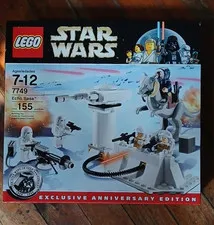 LEGO Star Wars 7749 Echo Base Exclusive Anniversary Edition 155pcs Box Ages 7-12