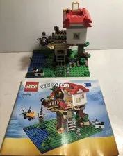 Retired LEGO Creator Set 31010 Treehouse (not Complete As Pictured)