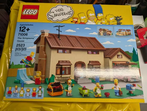 NEW! Factory Sealed! LEGO The Simpsons House (71006) Free Shipping!